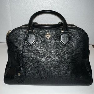 TORY BURCH BLACK LEATHER BAG